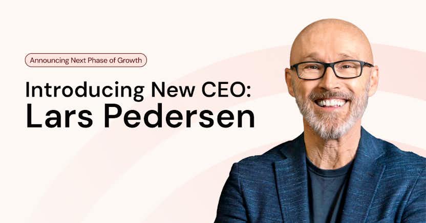 A graphic with a photo of Lars Pedersen.