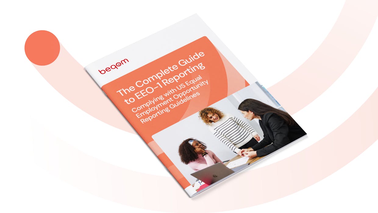 Booklet image with the title A Complete Guide to EEO-1 Reporting.