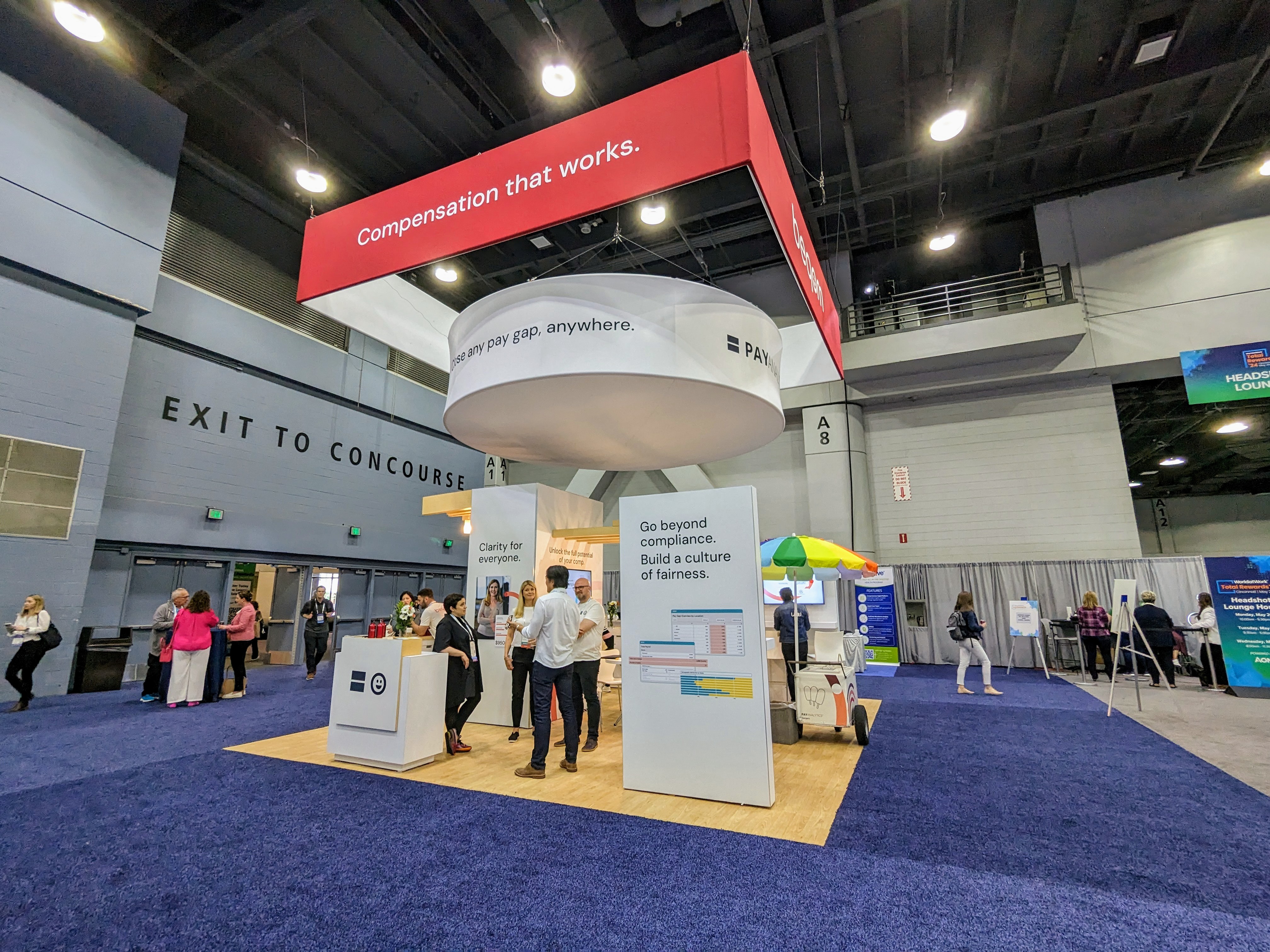 People at a conference.