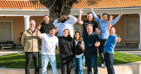 group picture of happy employees