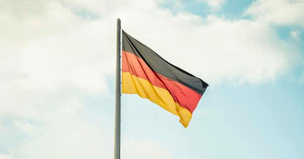 Drapeau de l'Allemagne.