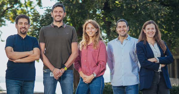 Group of men and women standing together