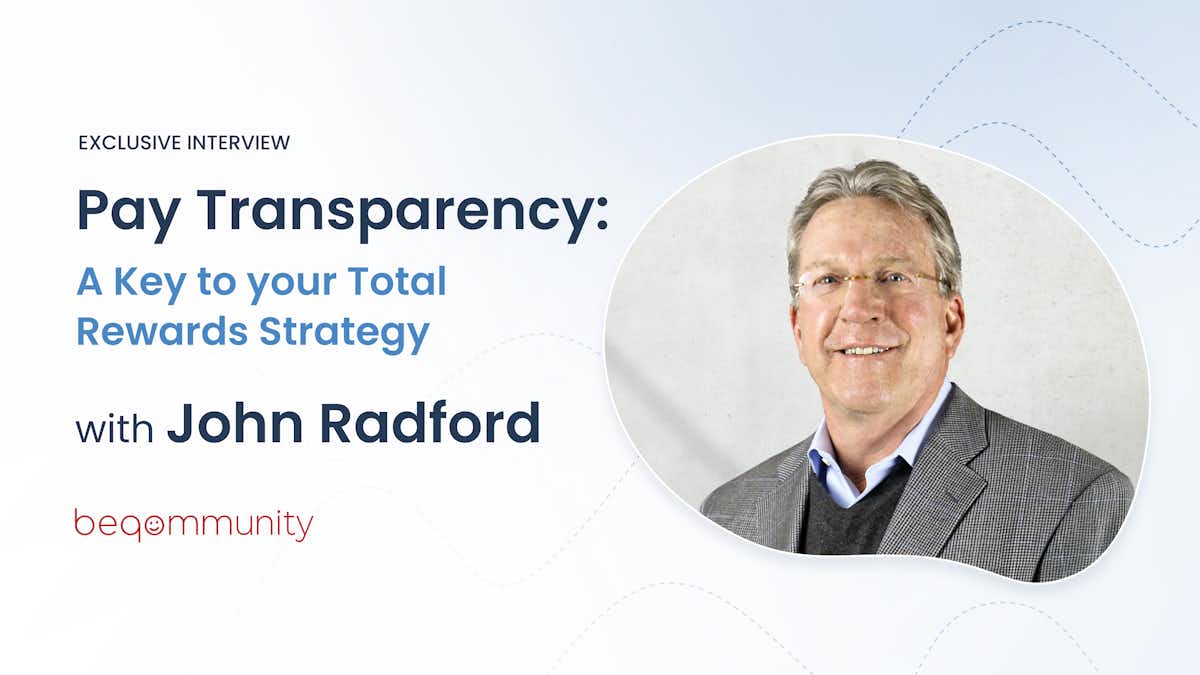Webinar invitation showing John Radford