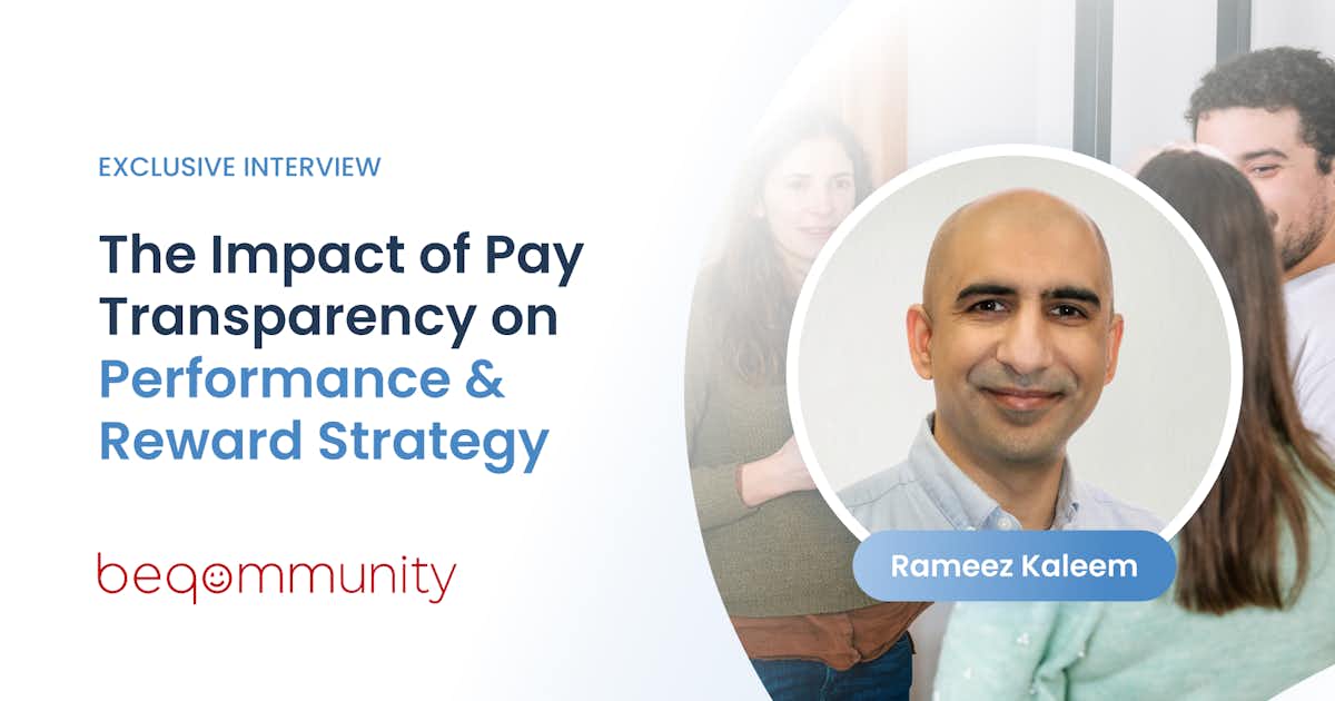 A graphic with text and a photo of Rameez Kaleem