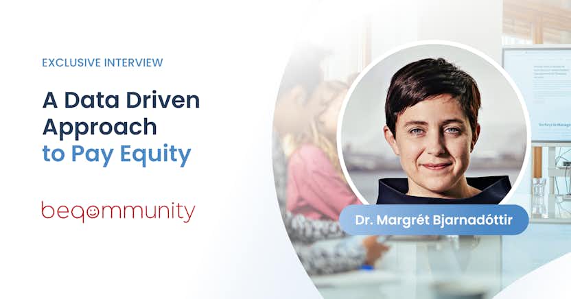 A graphic for the webinar with Margret Vilborg.