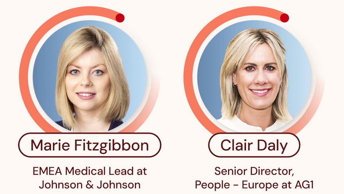 A graphic showing Marie and Clair.