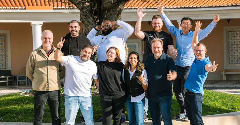 Happy employees