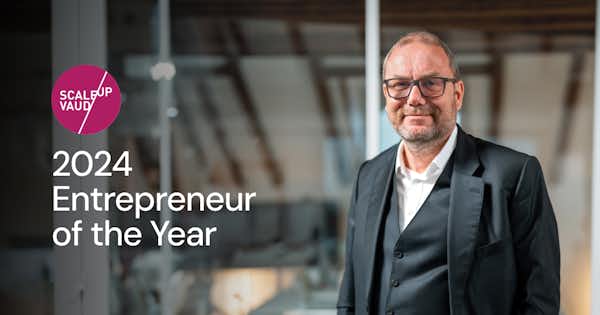 Picture of Fabio Ronga with text "2024 Entrepreneur of the Year"