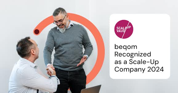 Innovaud Recognizes beqom as a Scale-Up Vaud Company for Sixth Consecutive Year