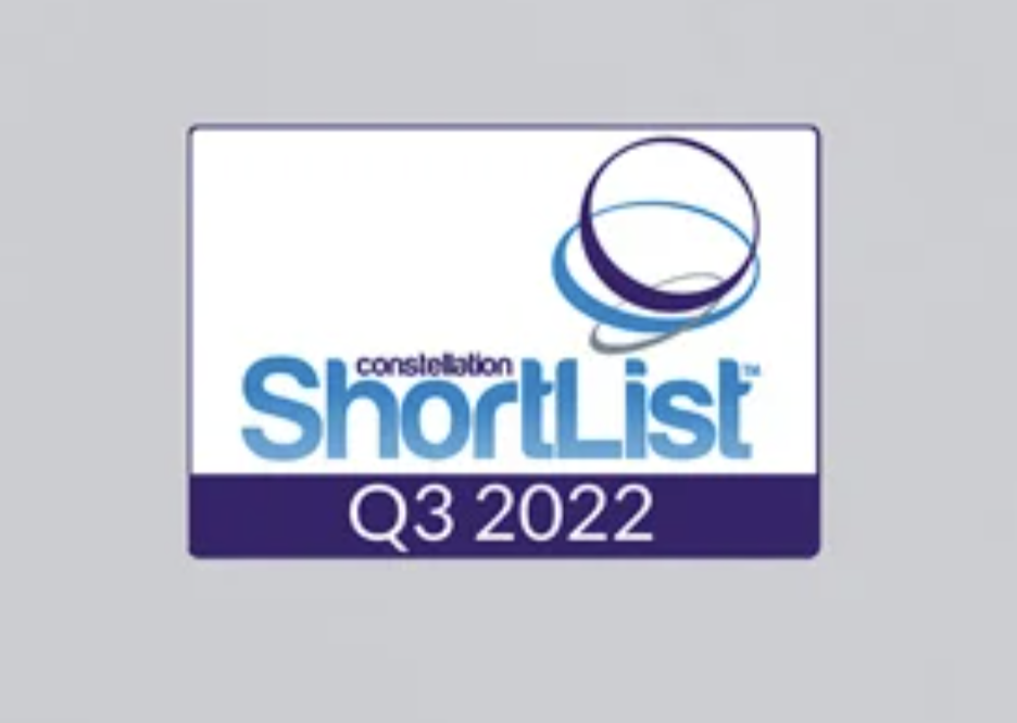 Constellation Shortlist badge Q3 2022
