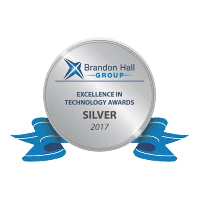 Badge for Brandon Hall Silver Award 2017