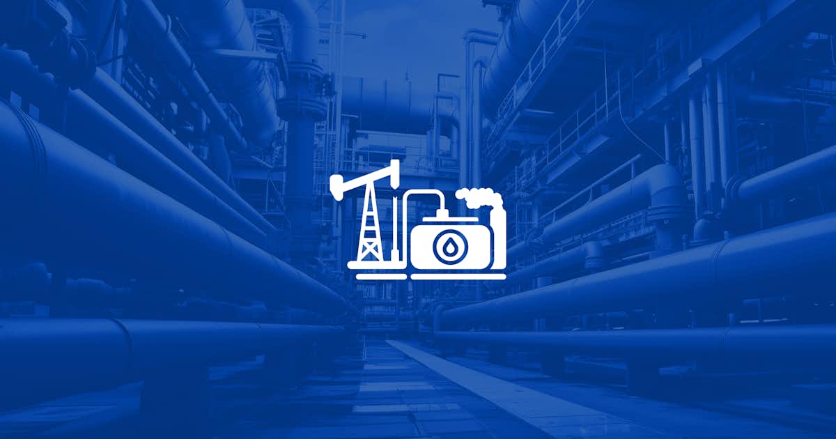 image representing oil and energy industry with dark blue color accent