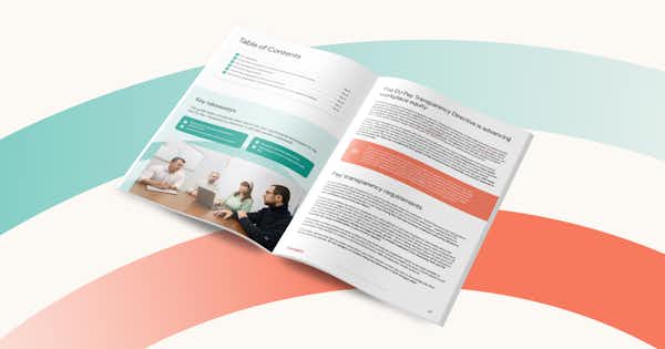 booklet image of the EU Pay Transparency Directive 2025 eGuide from beqom