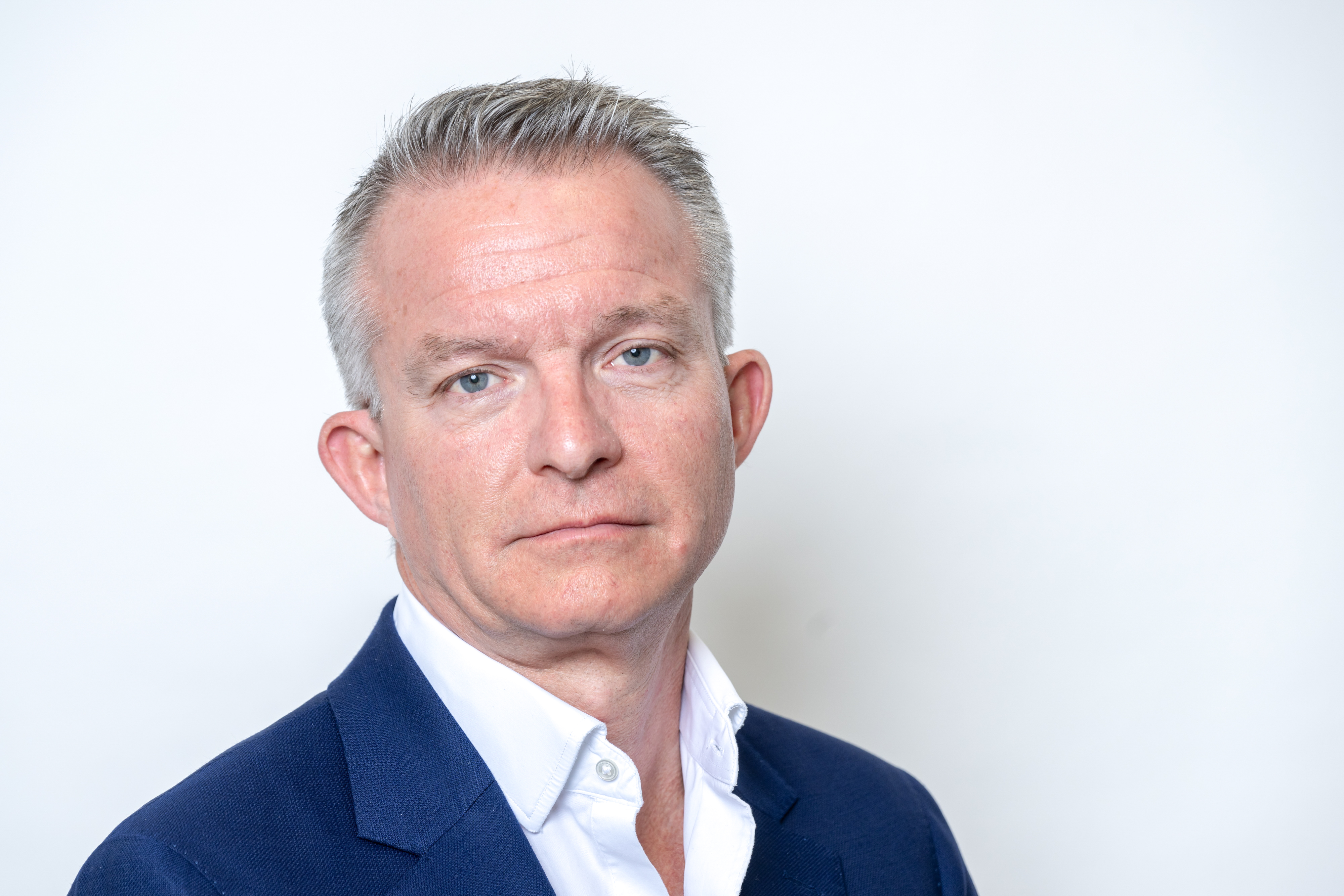 A photograph of Simon Church