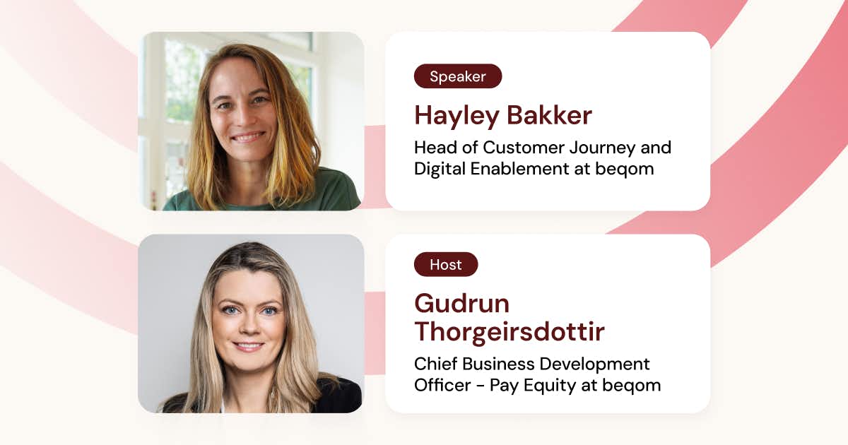 Image with Hayley Bakker and Gudrun Thorgeirsdottir.