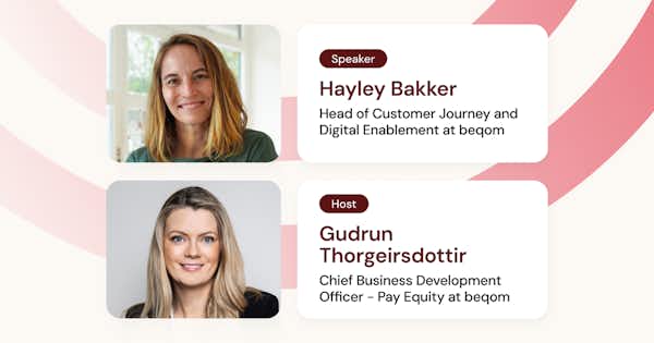 Image with Hayley Bakker and Gudrun Thorgeirsdottir.