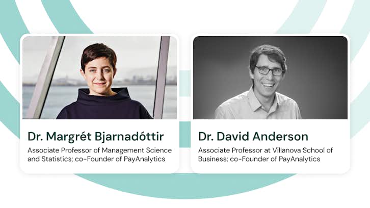 Image with Dr. Margrét Bjarnadóttir and Dr. David Anderson