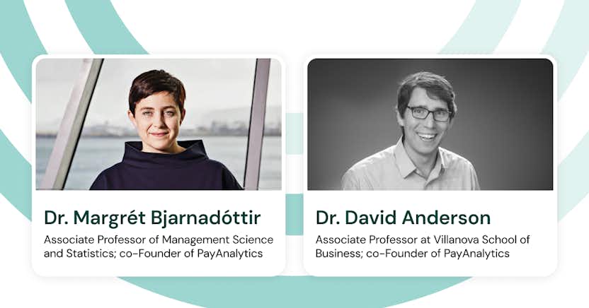 Image with Dr. Margrét Bjarnadóttir and Dr. David Anderson