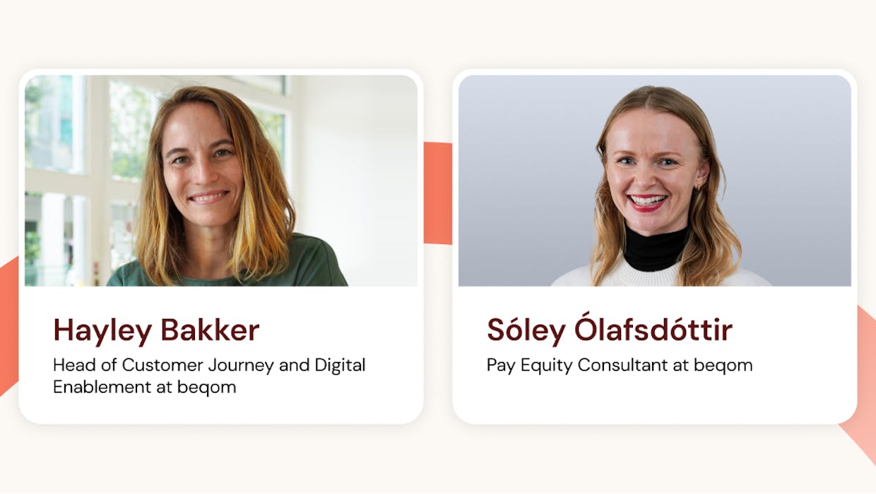 Image with photos of Hayley Bakker and Soley Olafsdottir.