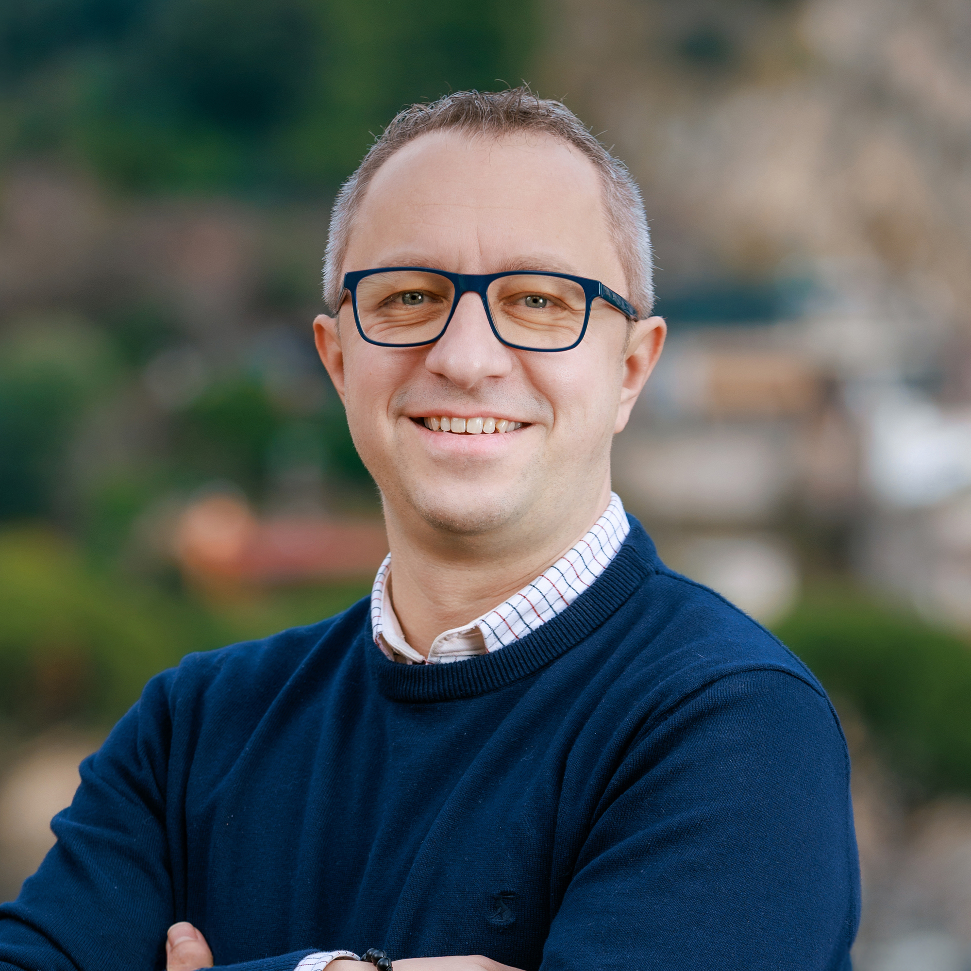 A portrait photo of Radek Nowak