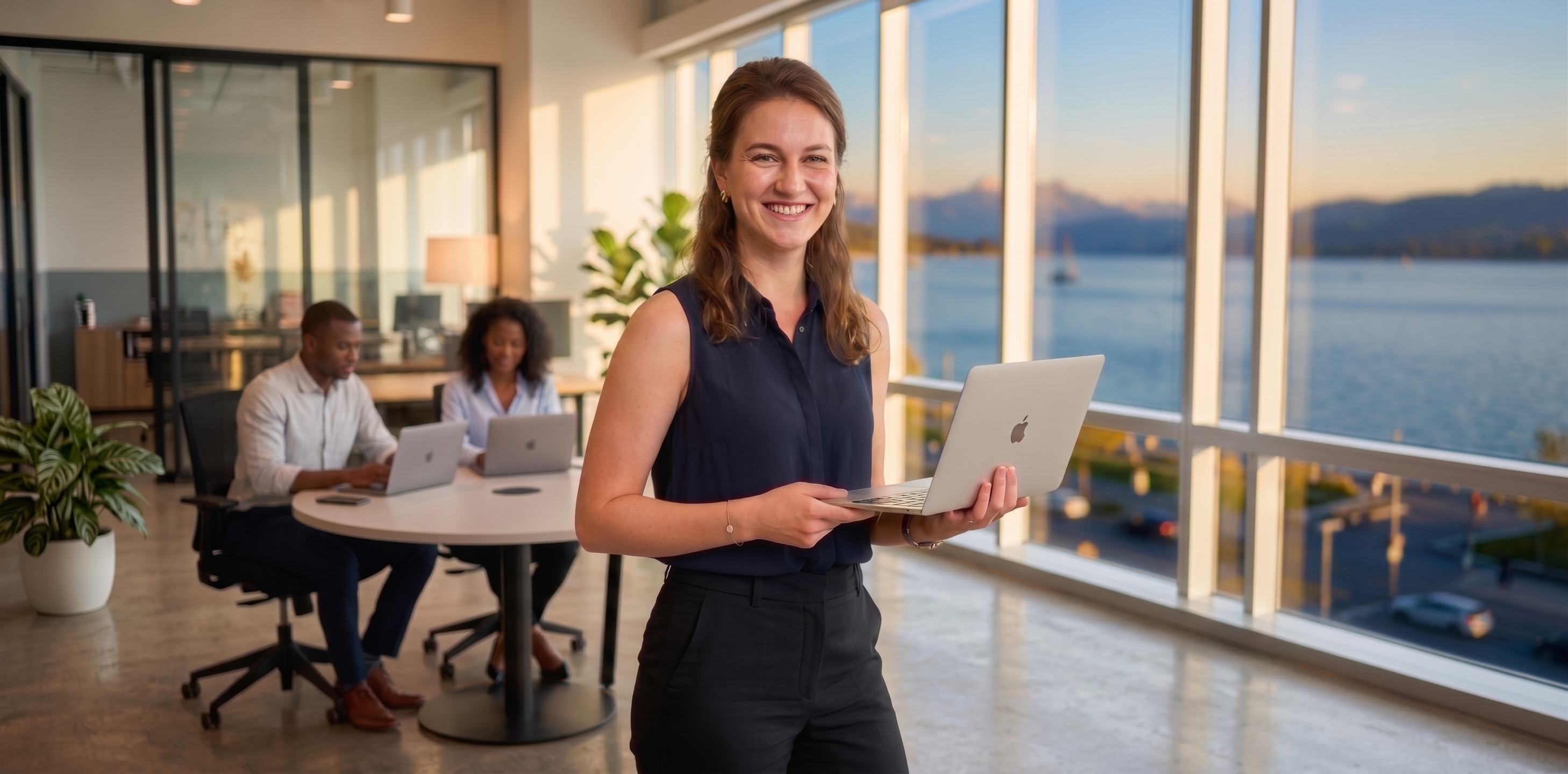 Employee in the office