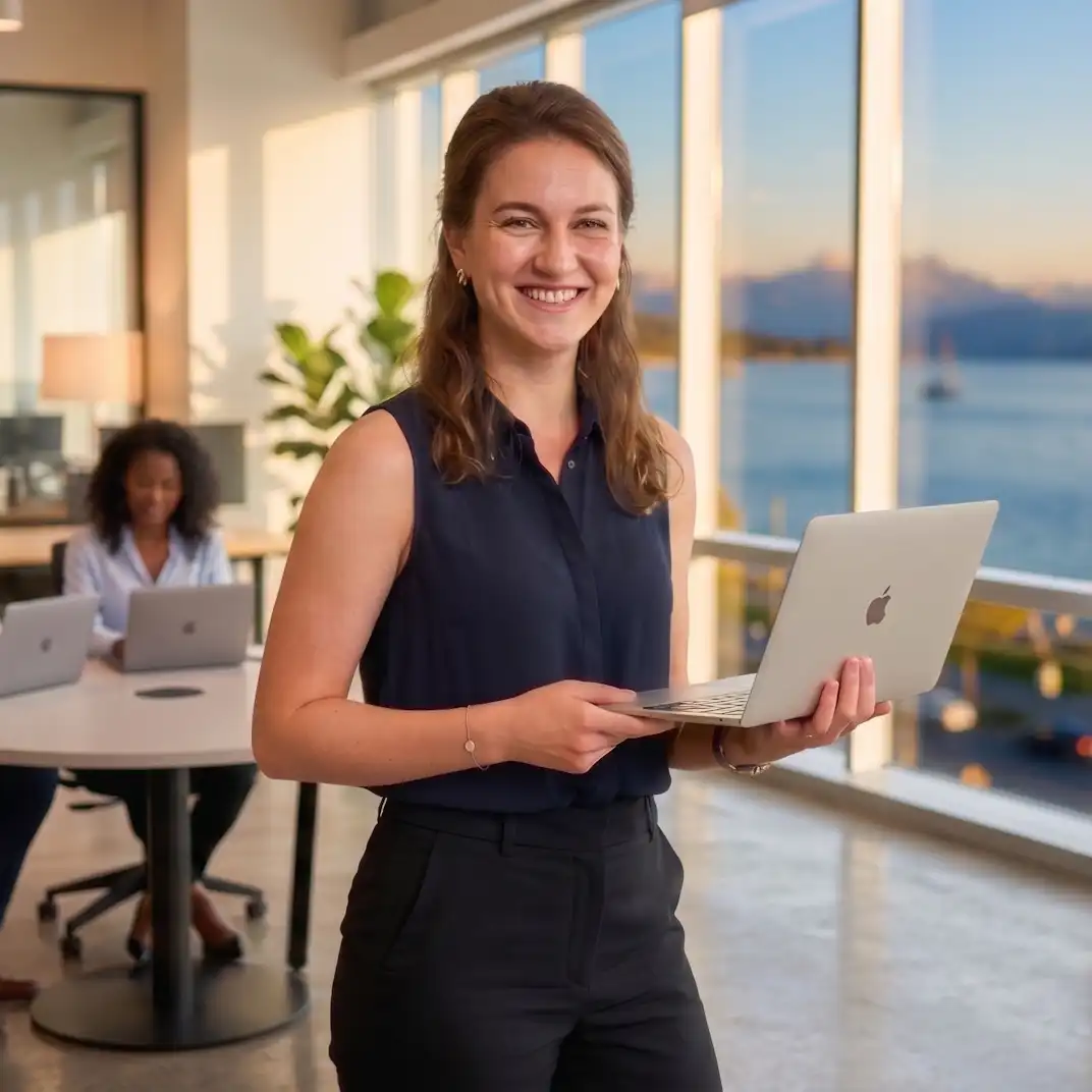 Employee in the office