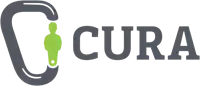 The logo of Cura HR