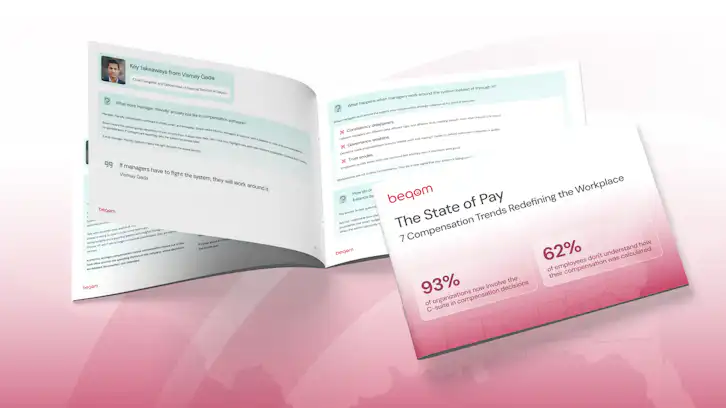 Image of beqom's The State of Pay Report.