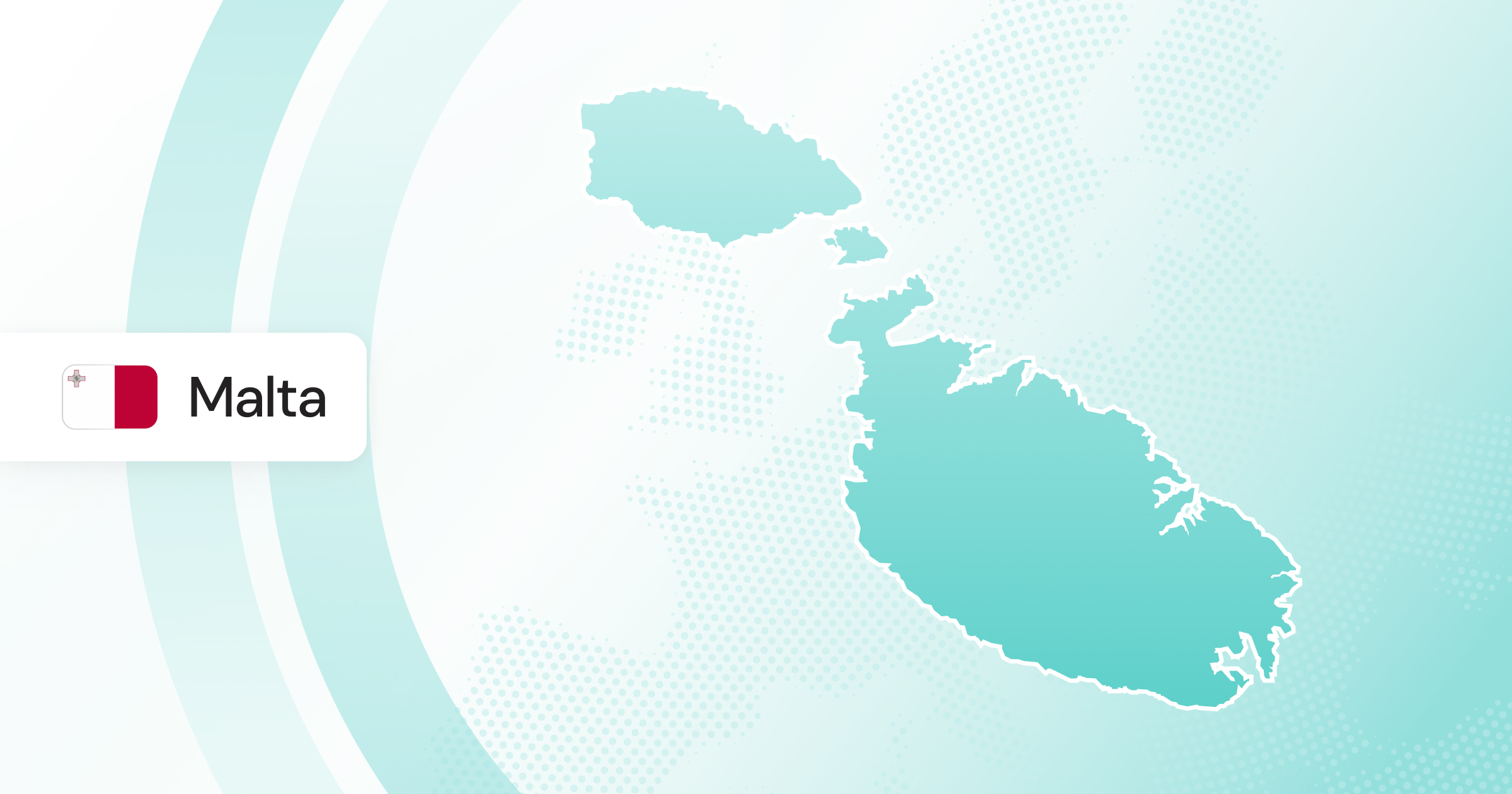 Map of Malta.