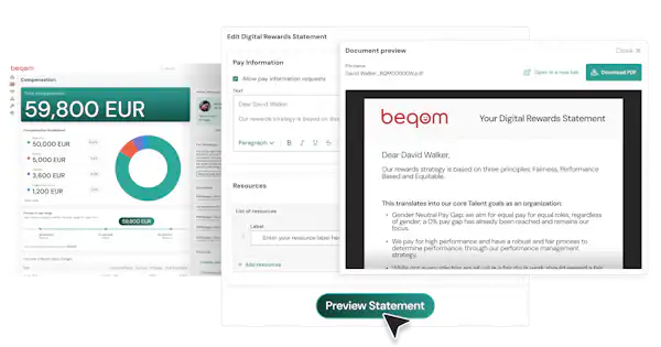 digital rewards product ui screen