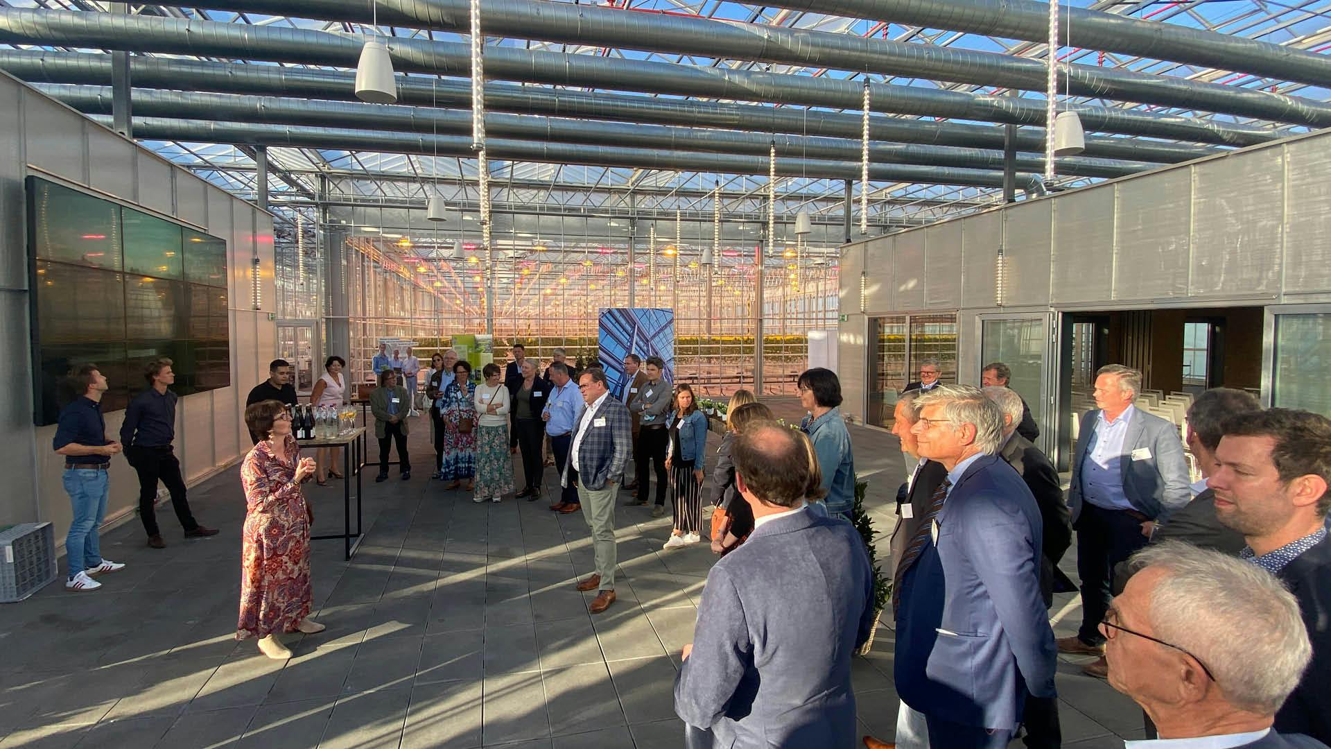 van Bergen Kolpa - Official opening of Dakserre Agrotopia by His Majesty the King Philip of Belgium during the Festival of the Future.