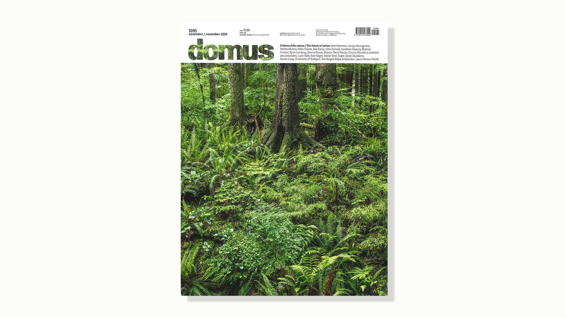 van Bergen Kolpa - Vertical Farm Beijing is published in Domus no.1095 selected by guest editor Norman Foster.