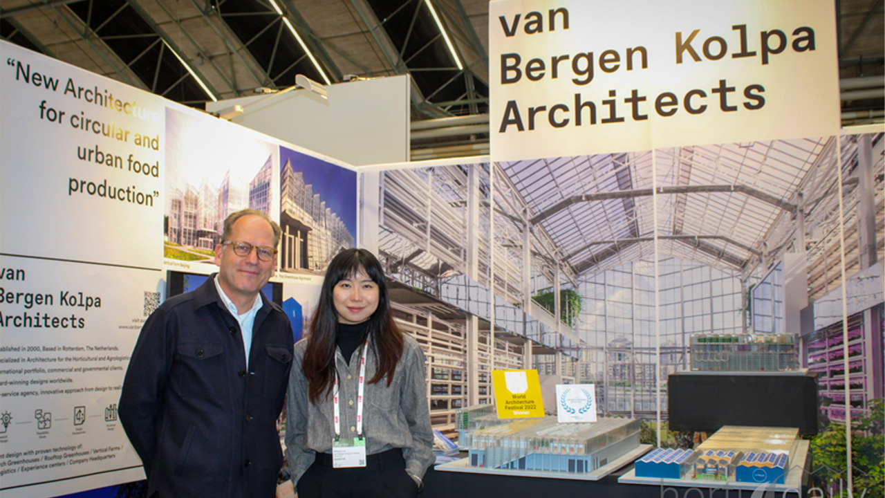 van Bergen Kolpa - Meet van Bergen Kolpa Architects @our booth during the International Horticultural Fair GreenTech 2026 from June 9–11 at the RAI Amsterdam convention center.
