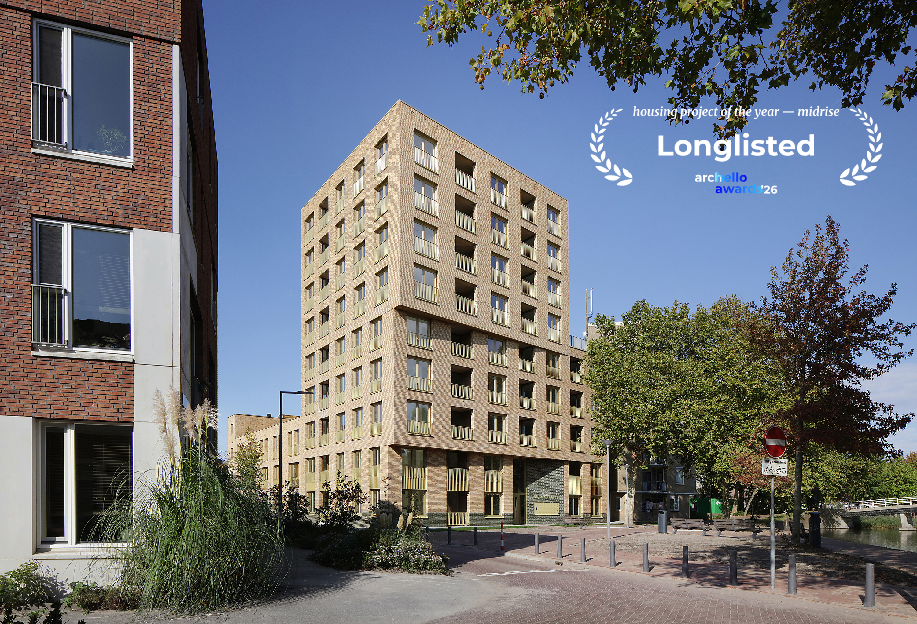 van Bergen Kolpa - Woongebouw De Hartenrust staat op de longlist van de Archello Awards 2026 'Housing Project of the Year – Mid Rise'. Lees hier meer over de geselecteerde projecten.