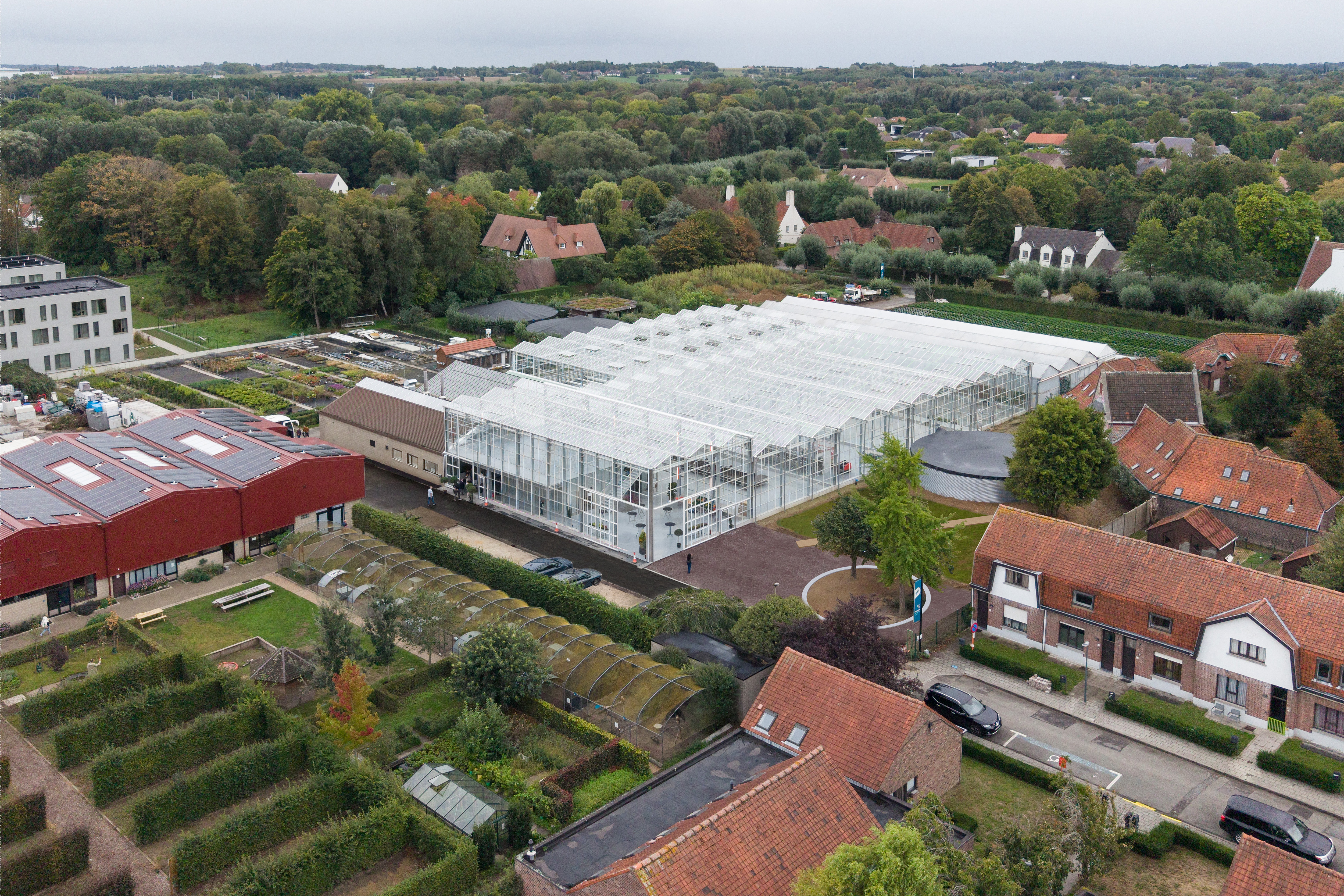 PTI Kortrijk, vanbergenkolpa, greenhouse, serres, horticulture