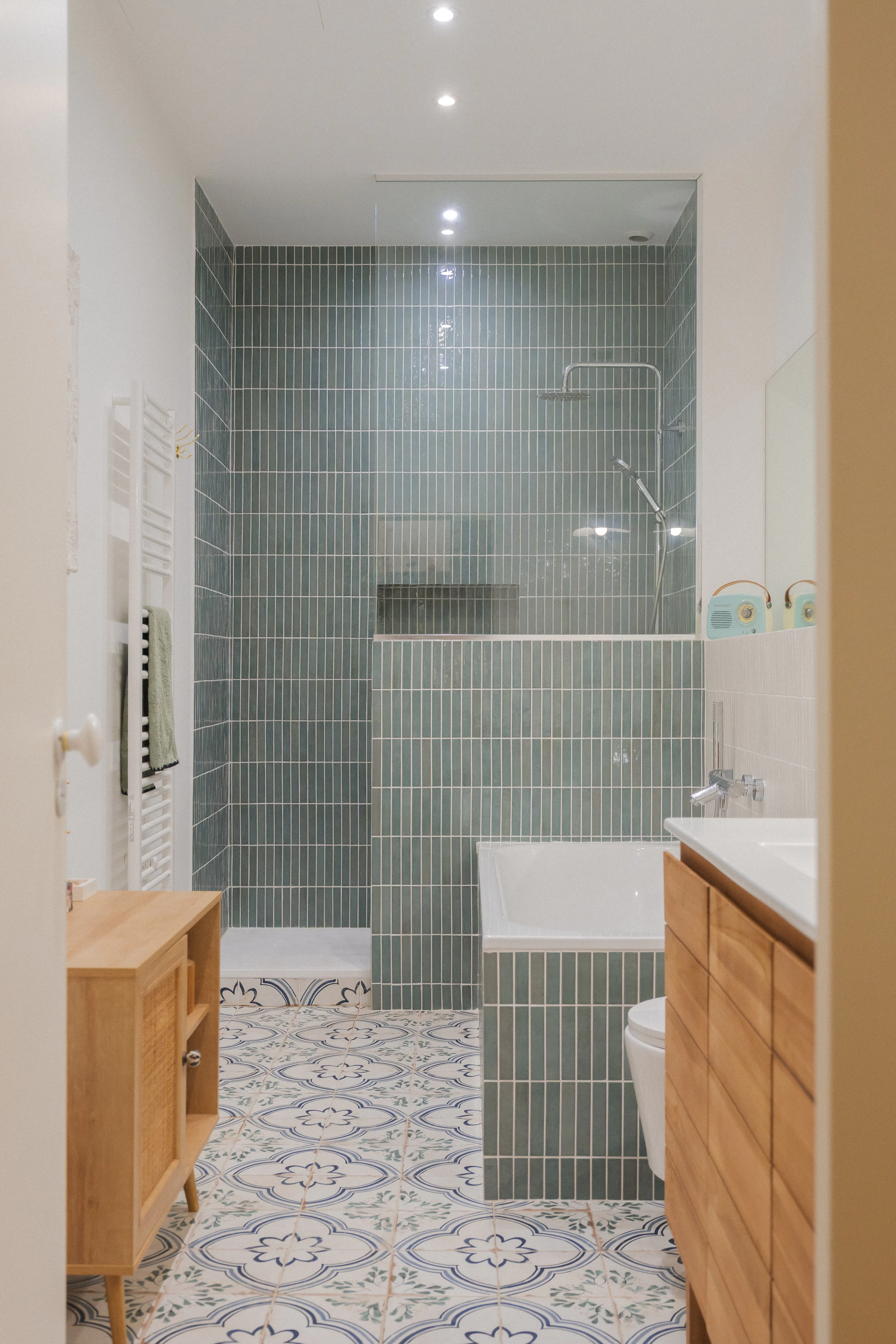 création de salle de bain