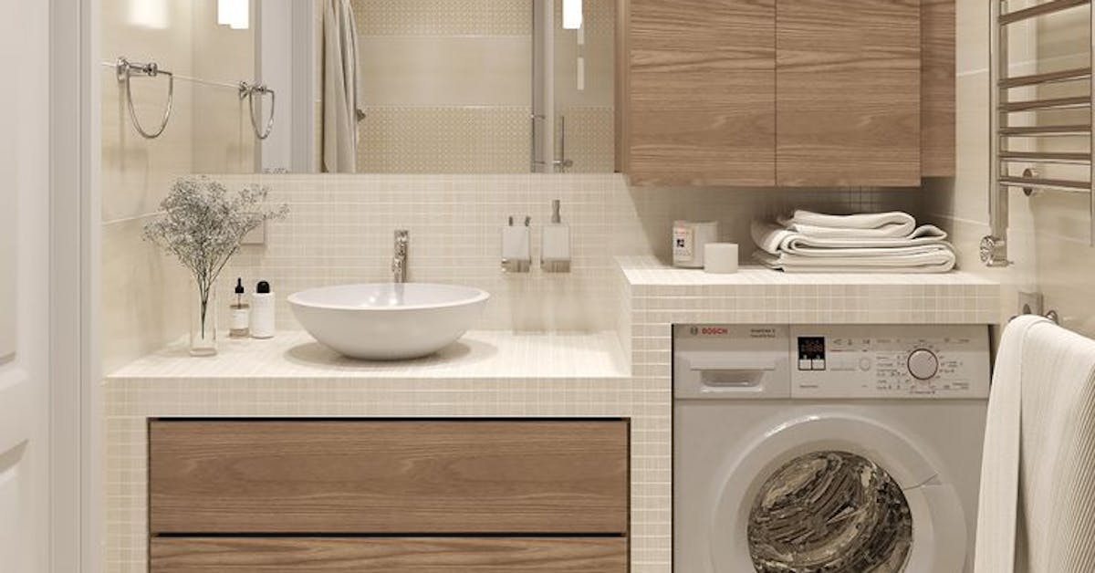 Aménagement buanderie