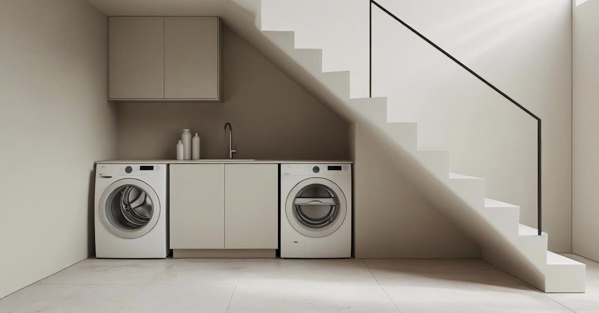Aménagement buanderie