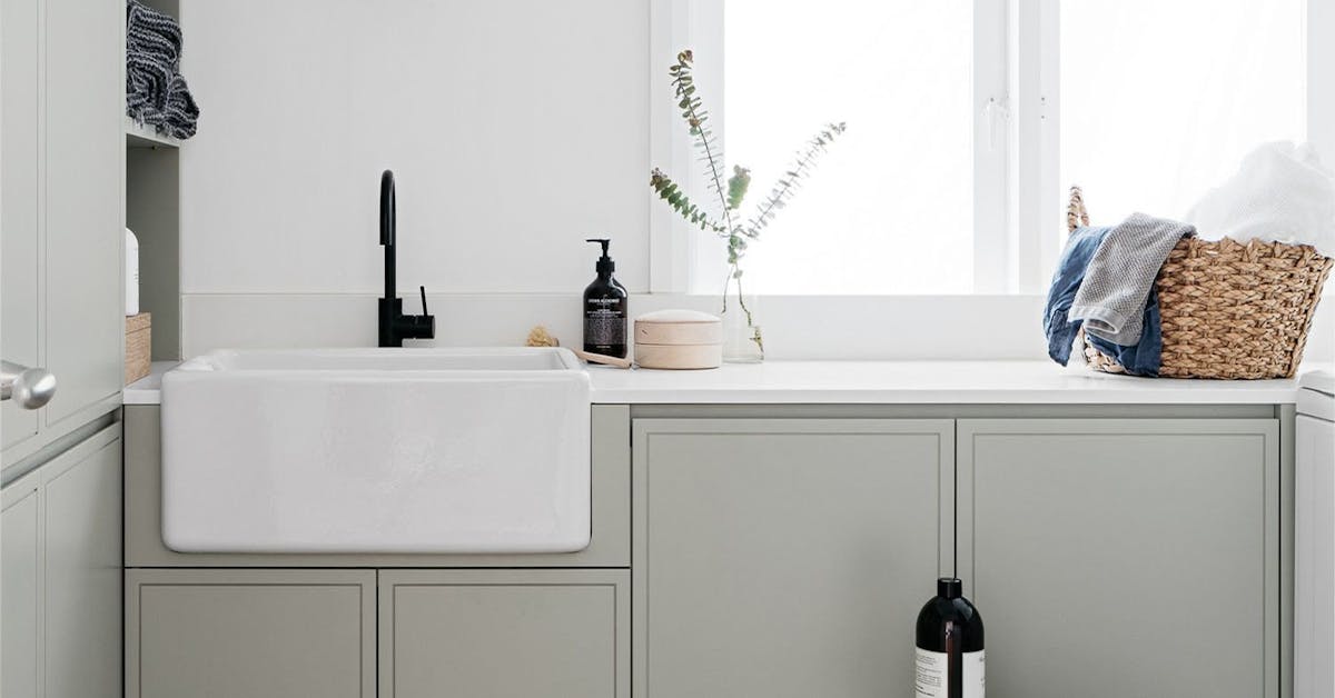 Aménagement buanderie