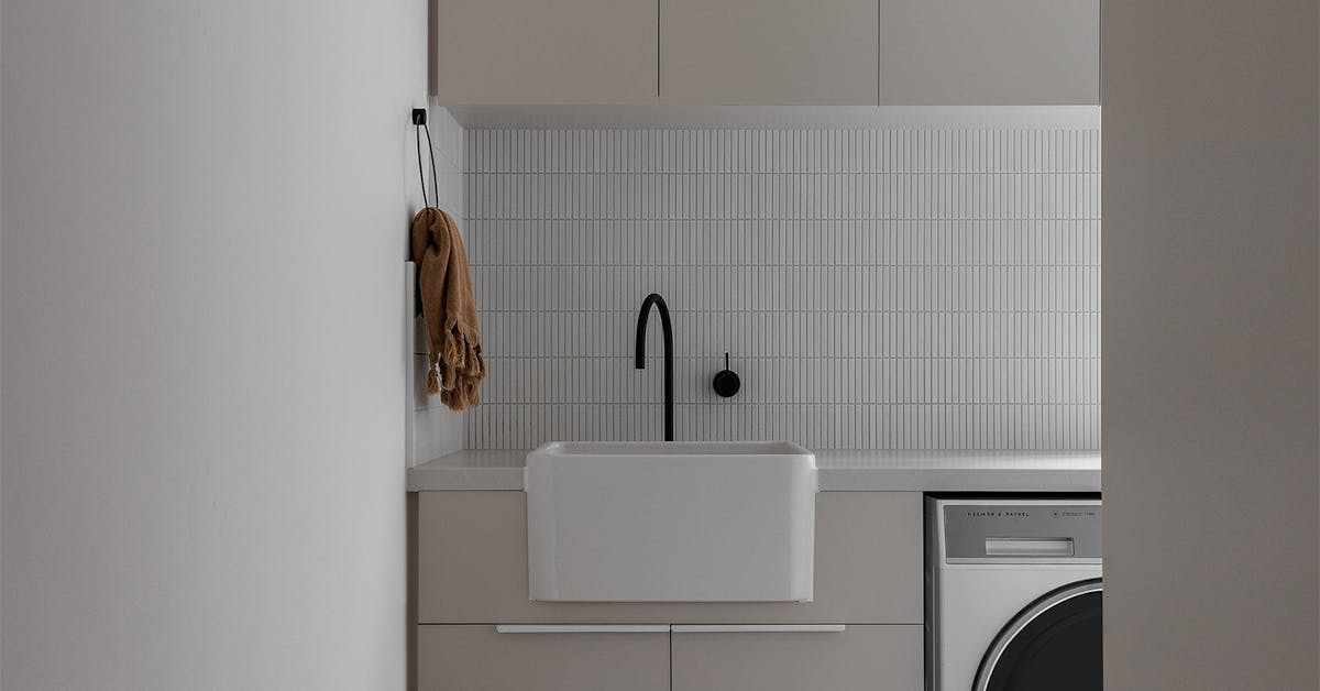 Aménagement buanderie