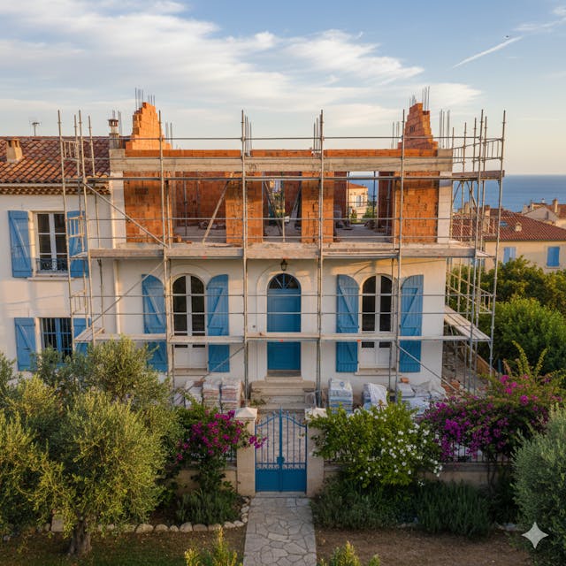 rénovation maison hyeres