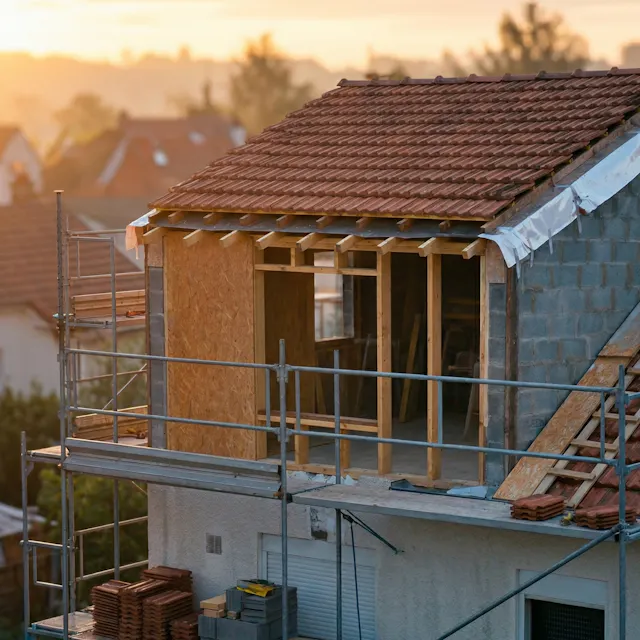 surélévation de maison