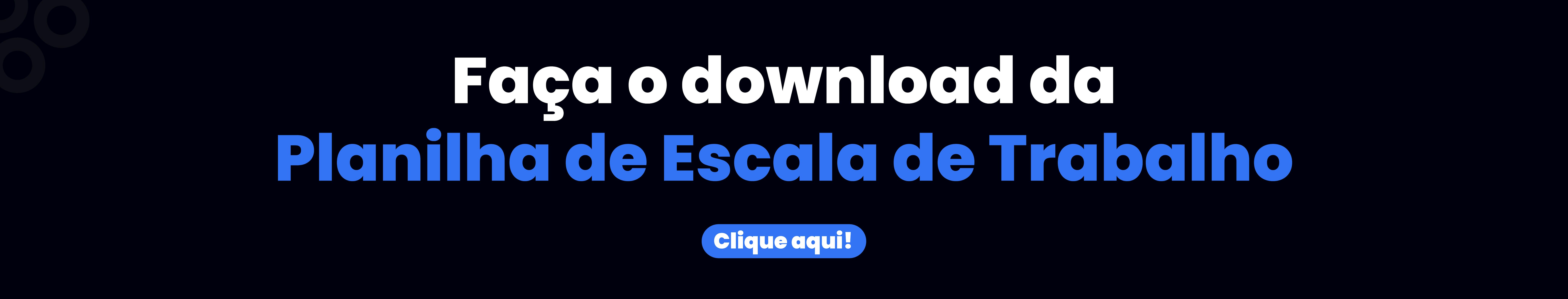 Download da planilha de escala de trabalho