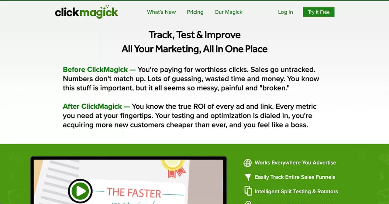 ClickMagick Link Tracking