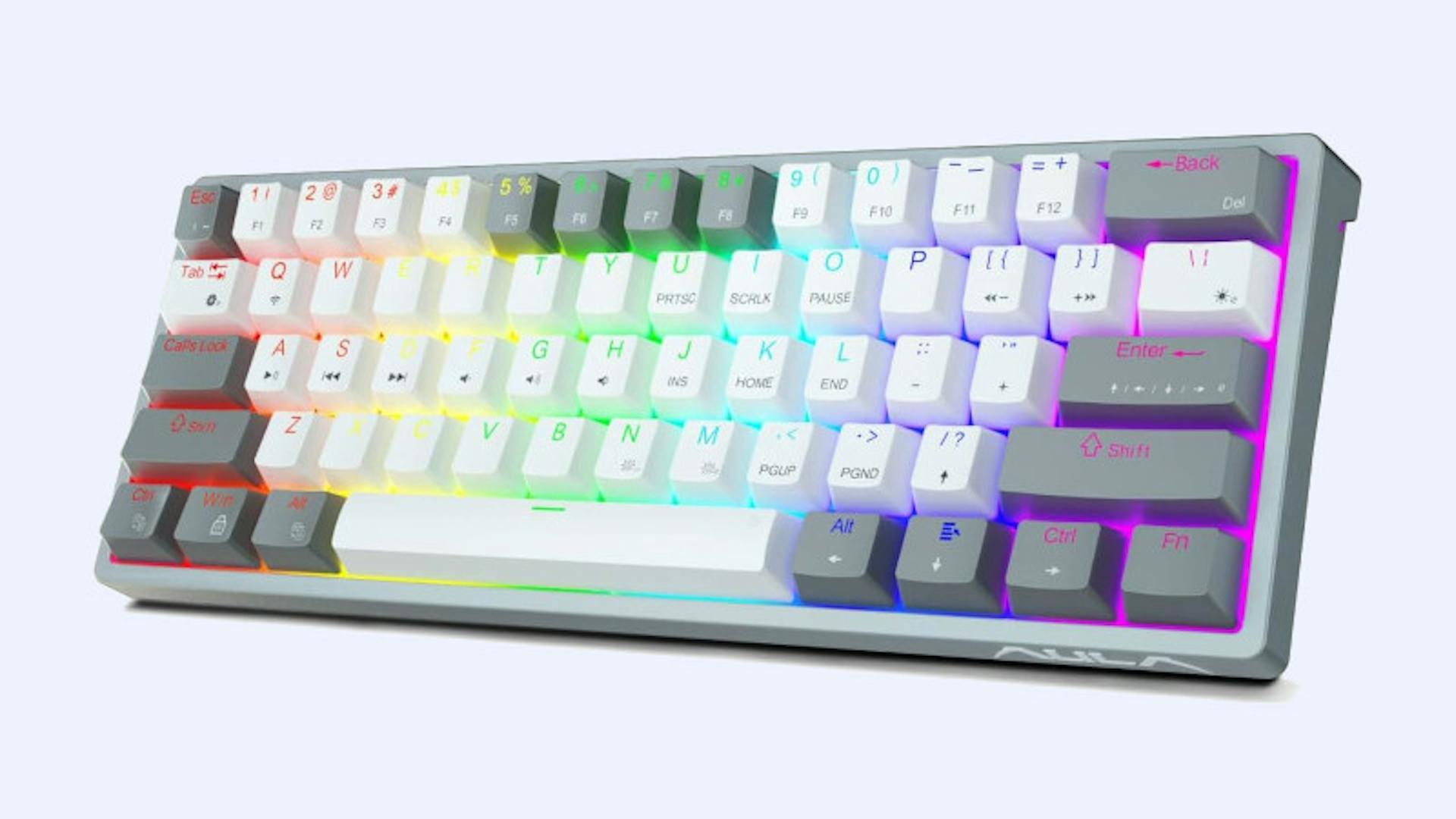 Teclado aula rgb 60