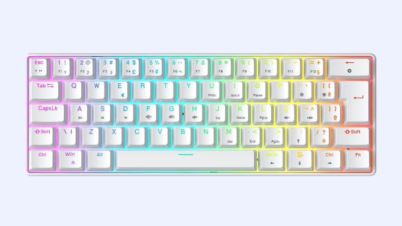 Teclado hyrax thunder hck61