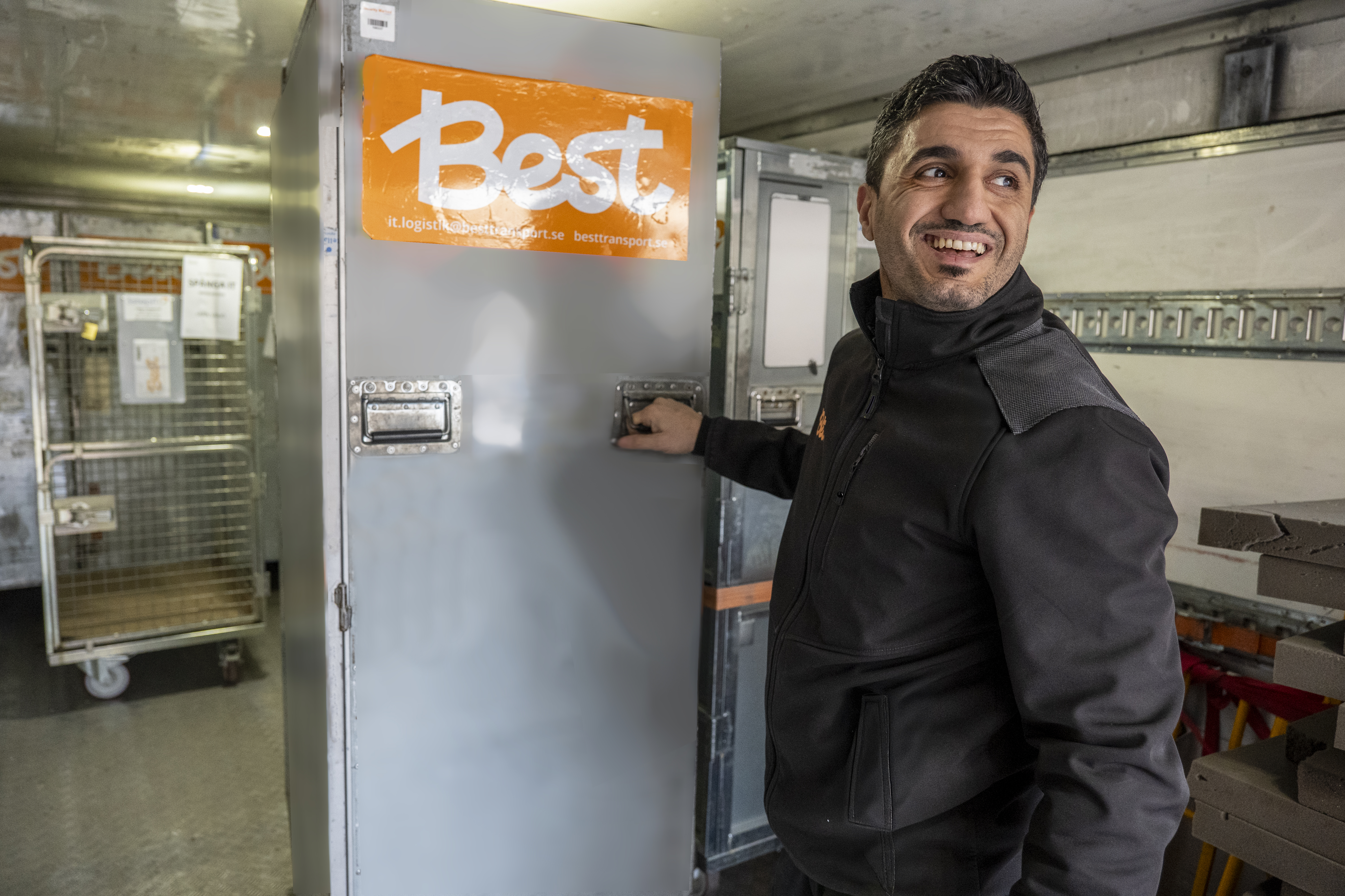 Servicelogistik, Best Transport, medarbetare.