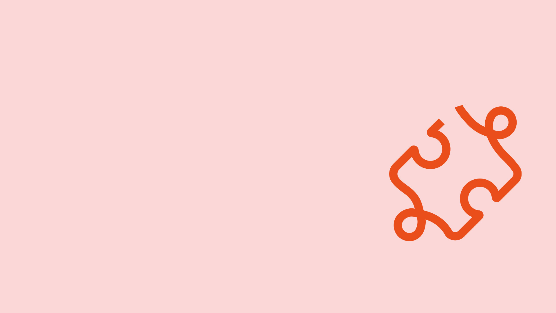 Rosa bakgrund, servicelogistik singalorange höger.