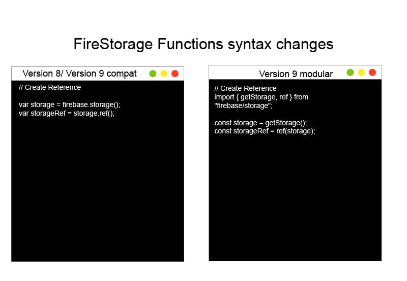 FireStorage Functions syntax changes 3