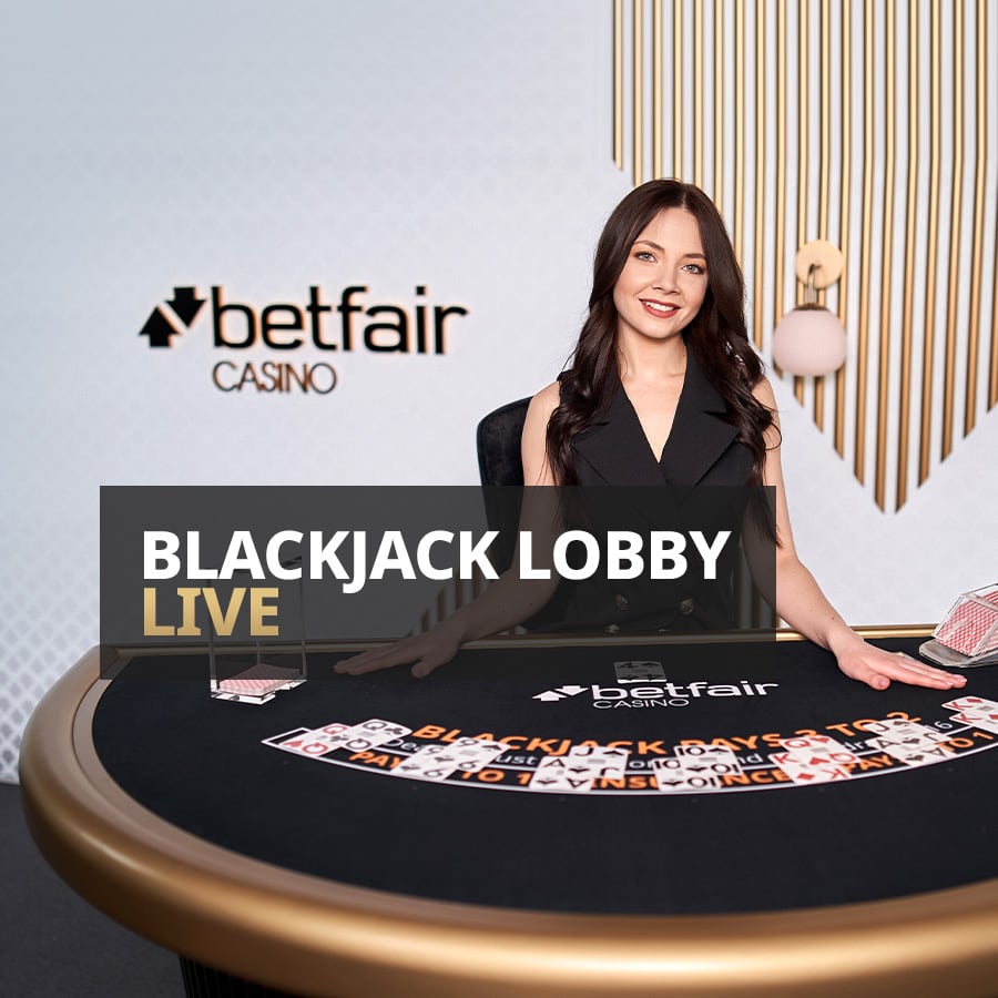 Interfaz de Blackjack en Betfair